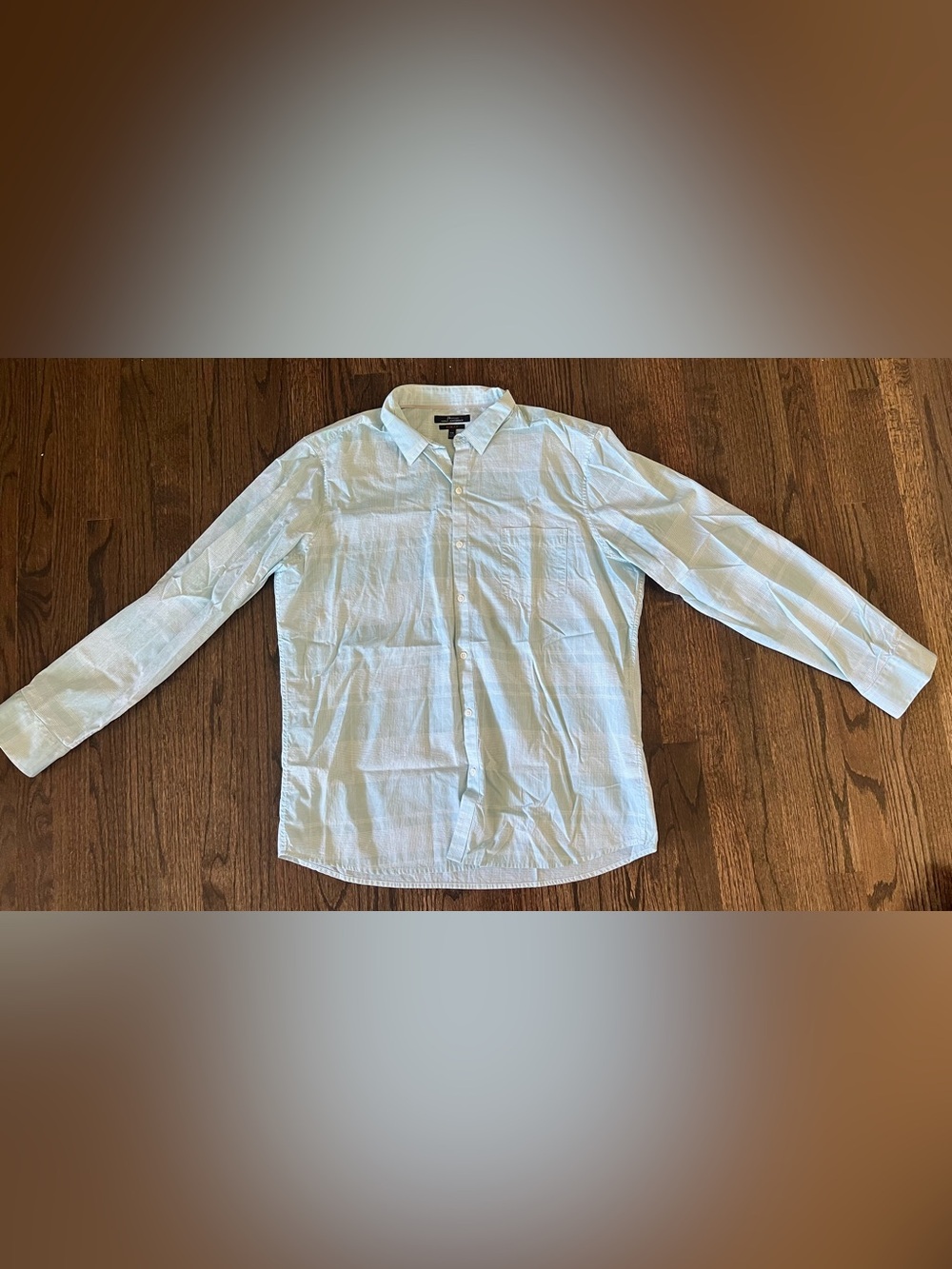 Marc Anthony Pale Blue Men's Button-Down Shirt